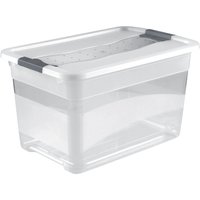 keeeper Aufbewahrungsbox, cornelia, 52 Liter, transparent – Bild 2