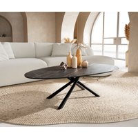 DELIFE Edge Couchtisch Oval Keramik – Bild 2