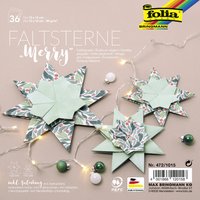 folia SC-57906644 Faltsterne-Set grün – Bild 2
