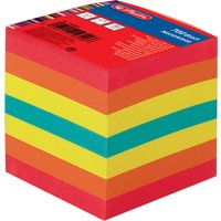 herlitz Zettelklotz, 90 x 90 mm, farbig, 80 g/qm – Bild 2