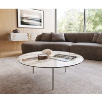 DELIFE Edge Couchtisch Keramik Rund