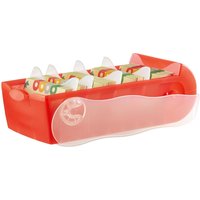 HAN Lernkartei CROCO, A8 quer, rot-transluzent – Bild 2