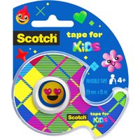 Scotch Klebefilm Kids, 19 mm x 15 m, unsichtbar, matt – Bild 2