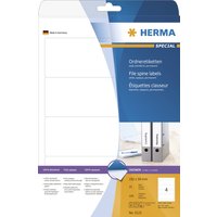 HERMA Ordnerrücken-Etiketten SPECIAL, 192 x 61 mm, weiß