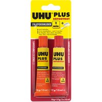 UHU 2-Komponenten-Klebstoff PLUS SOFORTFEST, 35 g in Tube – Bild 2