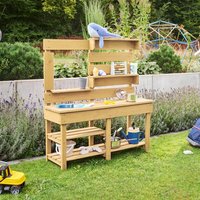 Home Deluxe 4058166239679 Matschküche Holz – Bild 2