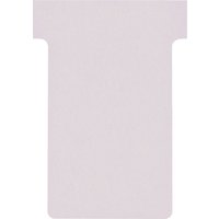 nobo T-Karten, Größe 2 / 60 mm, 170 g, violett