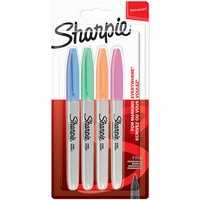 Sharpie Permanent-Marker FINE, Pastell, 4er Blister