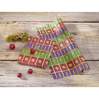 sigel Weihnachts-Geschenkpapier, Cut-out style, auf Rolle