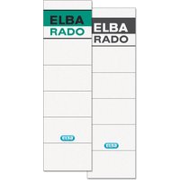 ELBA Ordnerrücken-Einsteckschild Rado Brillant, kurz/breit