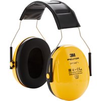 3M Peltor Kapsel-Gehörschutz Optime H510AC, gelb/schwarz – Bild 2