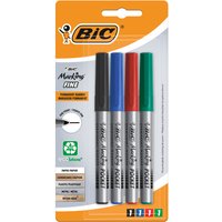 BIC Permanent-Marker Marking POCKET ECOlutions, 4er Blister