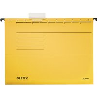 LEITZ ALPHA Hängemappe, A4, seitlich offen, rot