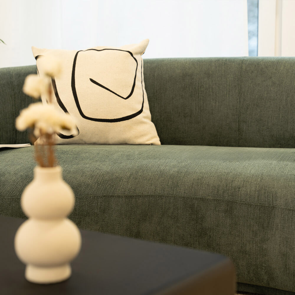 Home Deluxe 4058166314437 Sofa Dunkelgrün – Bild 5