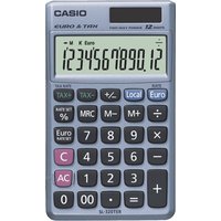 CASIO Taschenrechner SL-320 TER, Solar-/Batteriebetrieb