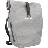 FISCHER Fahrrad-Gepäckträgertasche City, grau