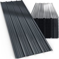 Gardebruk Trapezblech 14er-Set Anthrazit 110x46cm 7m
