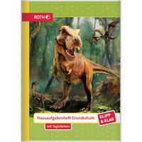 ROTH Hausaufgabenheft Klipp & Klar, T-Rex Welt