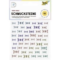 folia Schmucksteine BOWS PASTEL, selbstklebend