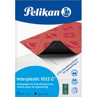 Pelikan Kohlepapier interplastic 1022 G, DIN A4, 10 Blatt – Bild 2