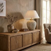 Home Deluxe 4058166320179 Tischlampe Weiß