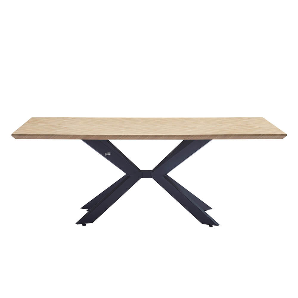 Home Deluxe 4058166271525 Esstisch Fishbone Oak – Bild 3