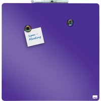 nobo Weißwandtafel, quadratisch, (B)360 x (H)360 mm, violett