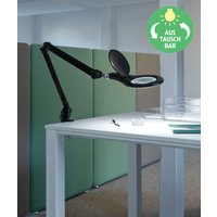 MAUL LED-Lupenleuchte MAULmakro, Klemmfuß, schwarz