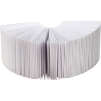 folia Zettelklotz / Notizklotz, 90 x 90 x 85 mm, weiß – Bild 2