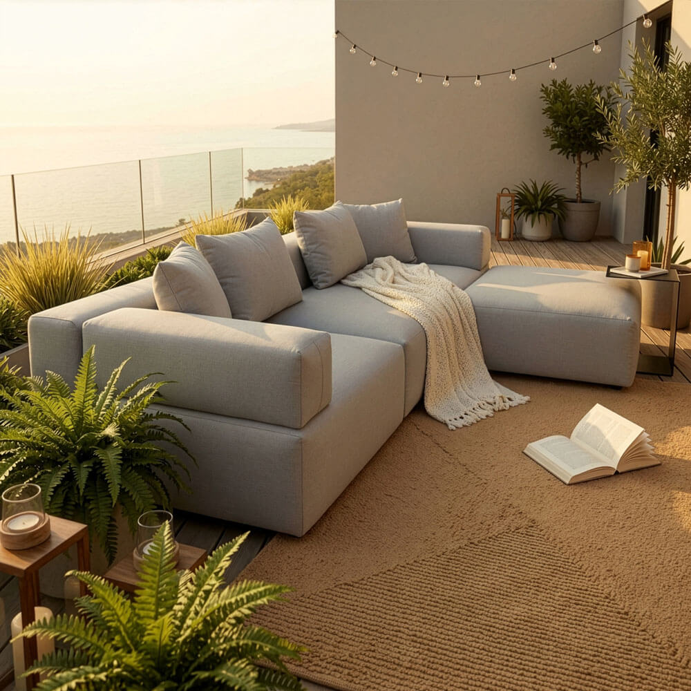 Home Deluxe 4058166448491 Outdoor Sofa – Bild 3