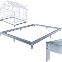 Gardebruk Stahlfundament für Gewächshaus 250x190x12cm verzinkt