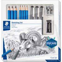 STAEDTLER Zeichenset Sketching Design Journey, 12-teilig