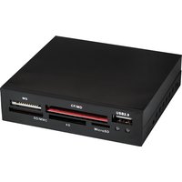 LogiLink USB 2.0 Card Reader, 54 in 1, Kunststoffgehäuse