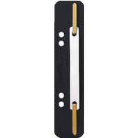 LEITZ Heftstreifen, 35 x 158 mm, PP-Folie, schwarz