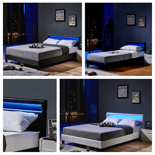 Home Deluxe 4058166164513 LED Bett – Bild 3