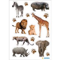 HERMA Sticker DECOR, Afrika Tiere, aus Papier