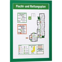 DURABLE Magnetrahmen DURAFRAME, DIN A4, orange – Bild 2