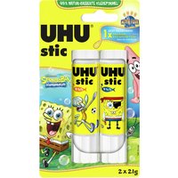 UHU Klebestift stic Spongebob, 2 x 21 g, Blister – Bild 2