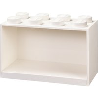 LEGO Bausteinregal BRICK SHELF 8, Breite: 318 mm, weiß