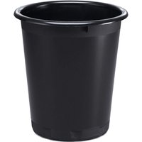 DURABLE Papierkorb BASIC, Kunststoff, 13 Liter, schwarz – Bild 2