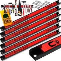 Deuba® Magnetleiste 6er-Set 60cm inkl Montagematerial