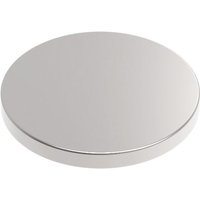MAUL Neodym-Scheibenmagnet, 12 mm, Haftkraft: 4 kg, silber