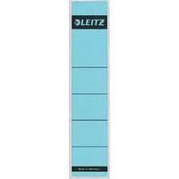 LEITZ Ordnerrücken-Etikett, 39 x 192 mm, kurz, schmal, blau