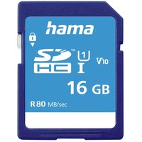 hama Speicherkarte SecureDigital HC, Klasse 10, 16 GB