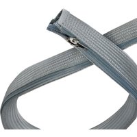 LogiLink Kabelschlauch mit Reißverschluss, 1,0 m, grau – Bild 2