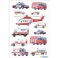 HERMA Sticker DECOR, Blaulicht Fahrzeuge – Bild 2