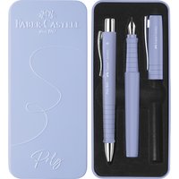 FABER-CASTELL Schreibgeräte-Set POLY BALL/PEN, pale iris – Bild 2