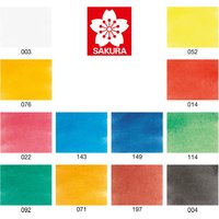 SAKURA Aquarellfarben Koi Water Colors Sketch Box 12 – Bild 2