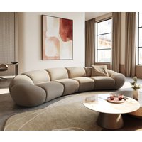 DELIFE Lunna Sofa 360x175 cm Taupe