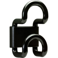 Unilux SC-64000333 Garderobenhaken schwarz – Bild 2